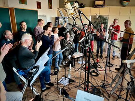 Aufnahmespaß bei „Sacred“